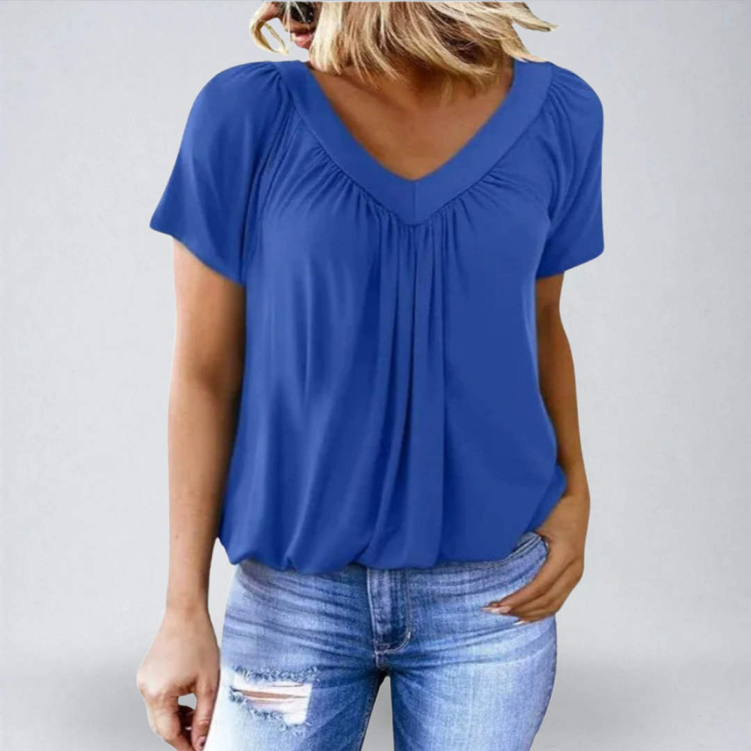 Silvia™ | Blusa Plissettata Elegante