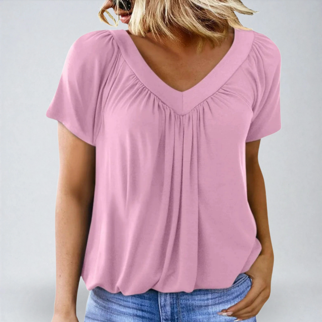 Silvia™ | Blusa Plissettata Elegante