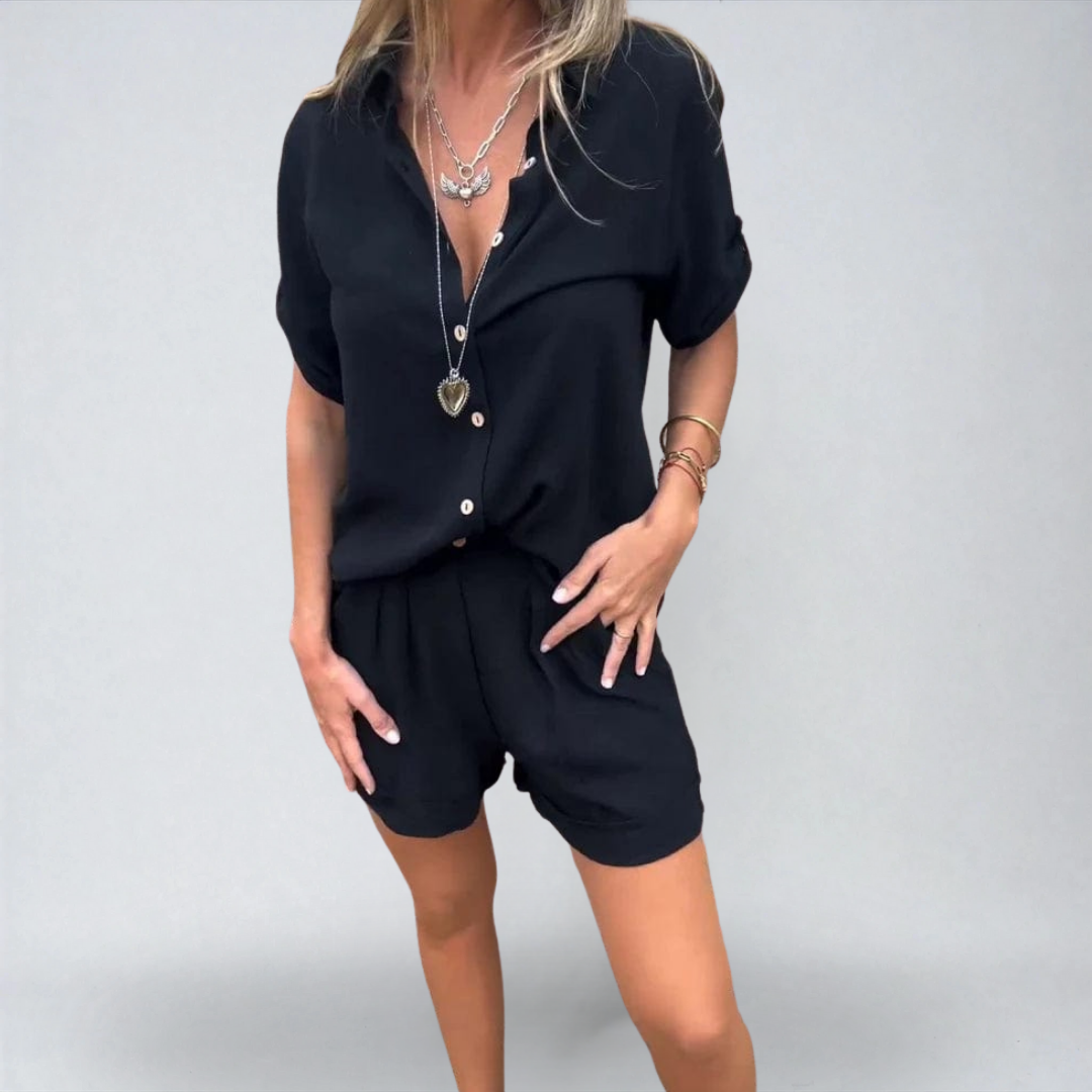 Clara™ | Completo Elegante in Lino