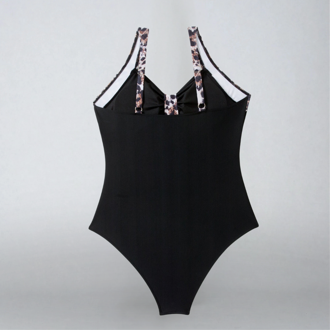 ZIVI | Costume intero con stampa leopardata