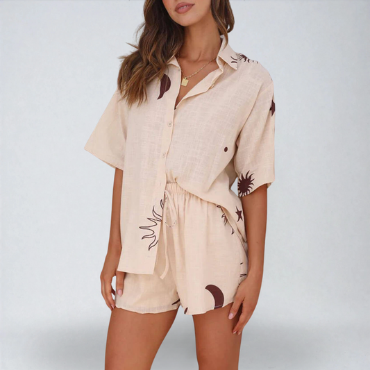 Lavinia™ | Camicia casual con maniche corte