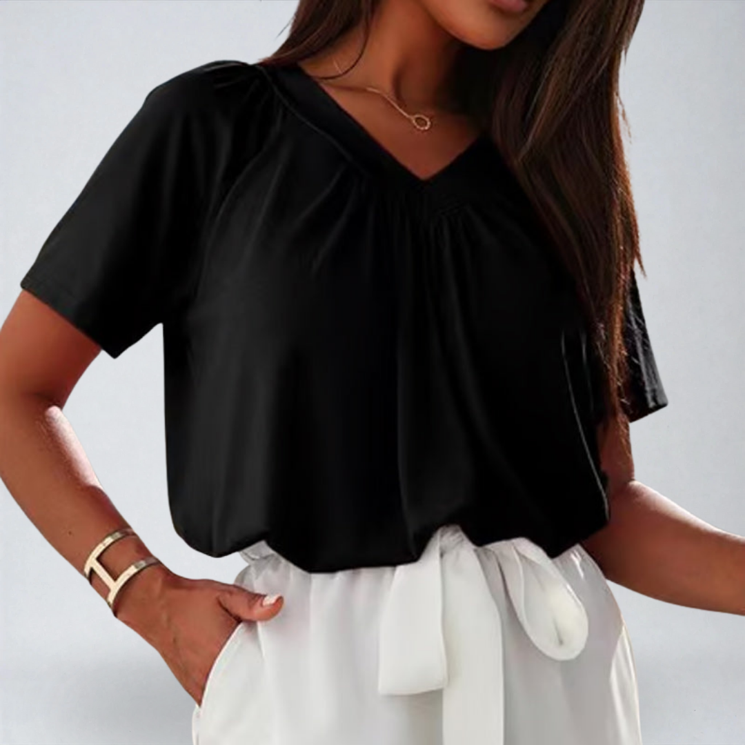Silvia™ | Blusa Plissettata Elegante