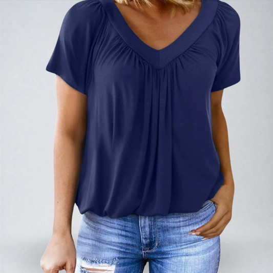 Silvia™ | Blusa Plissettata Elegante