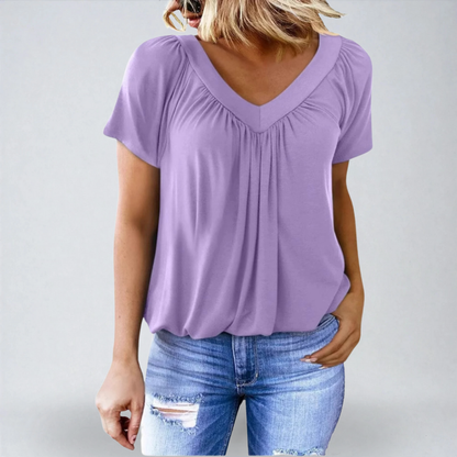Silvia™ | Blusa Plissettata Elegante