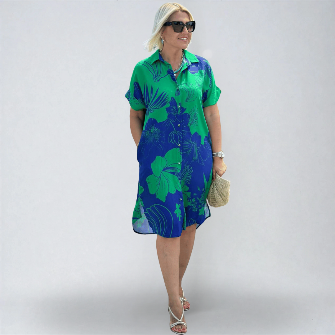 Naomi – Abito a fiori elegante