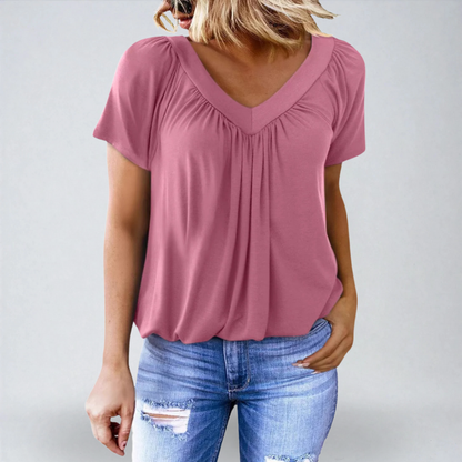Silvia™ | Blusa Plissettata Elegante