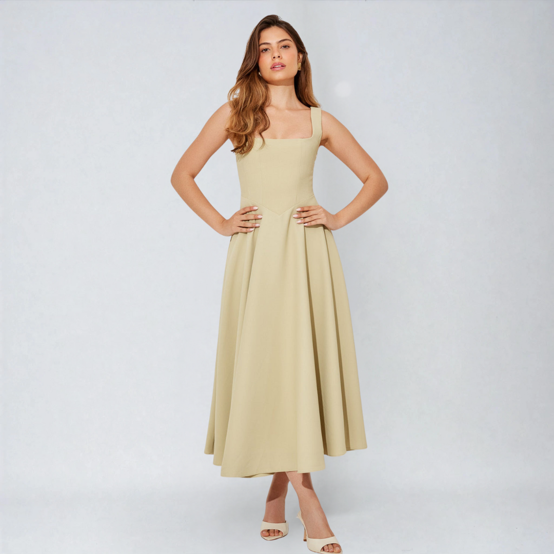 Amelia™ – Eleganza Senza Tempo in un Abito Fluttuante da Sogno