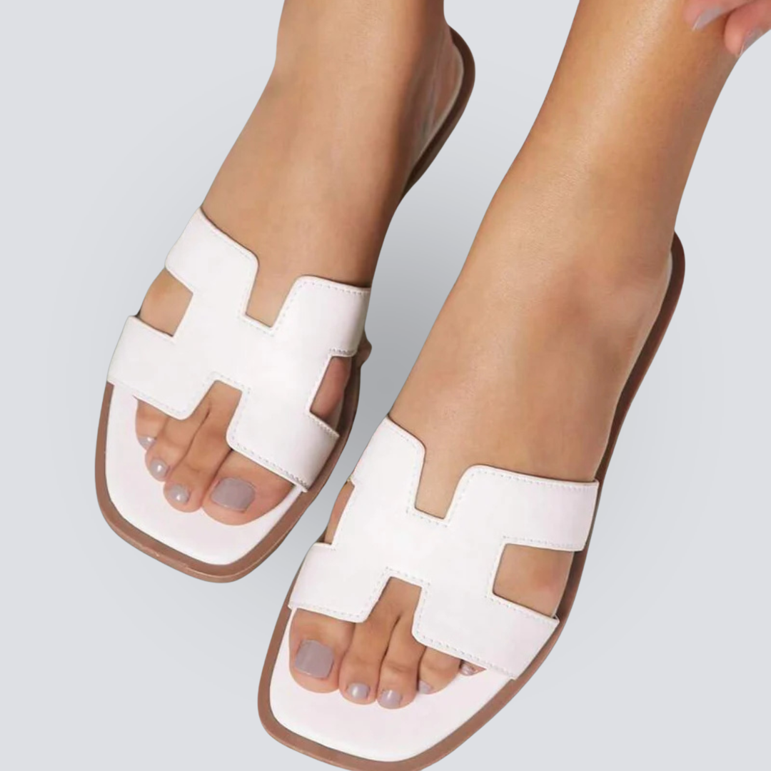 Allegra™ | Sandali Estivi con Fiocco e Design Aperto a H