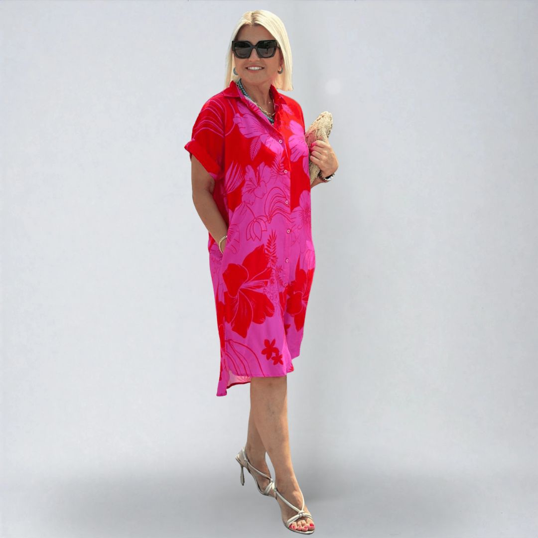 Naomi – Abito a fiori elegante