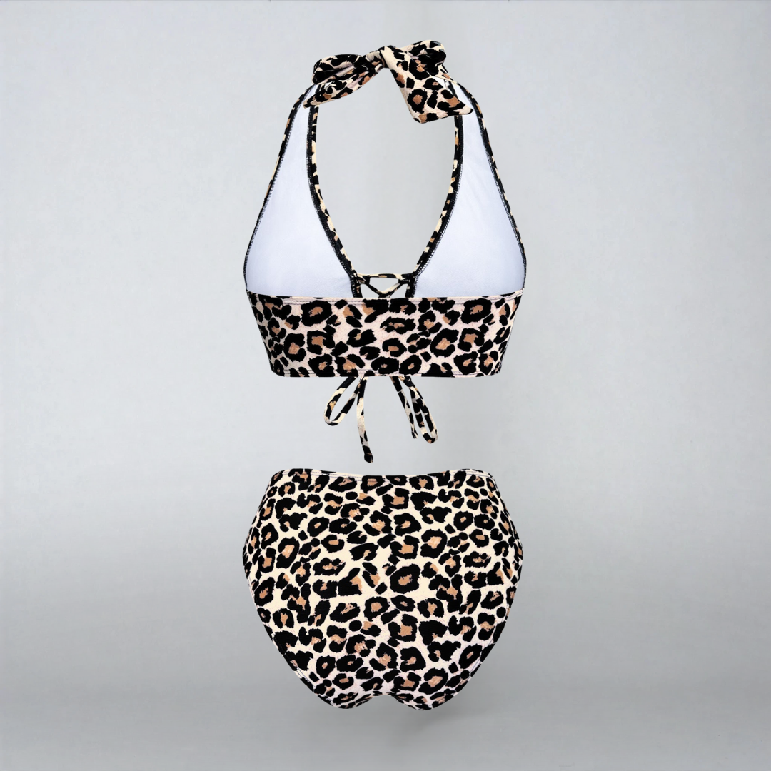 Chiara | Bikini con Stampa Leopardata
