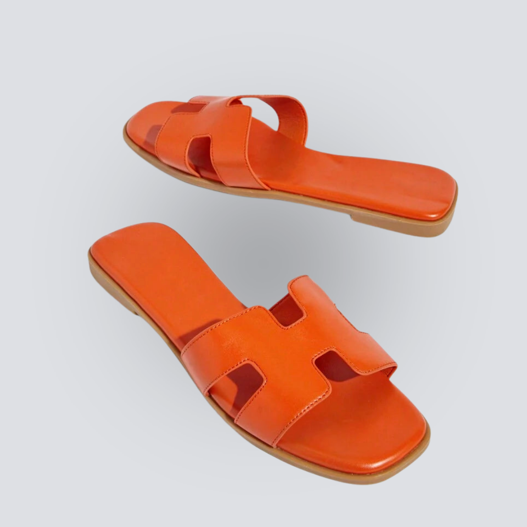 Allegra™ | Sandali Estivi con Fiocco e Design Aperto a H