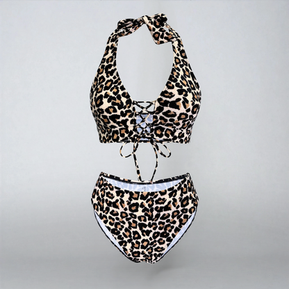 Chiara | Bikini con Stampa Leopardata