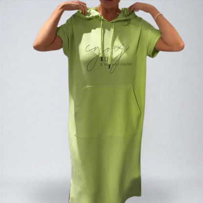 Ebba™ | Vestito Casual con Cappuccio – Comfort e Stile Femminile