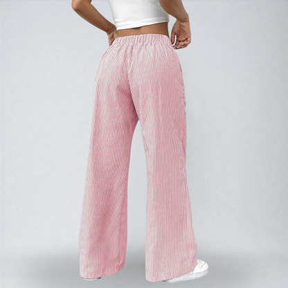 Liana™ | Pantaloni Estivi a Strisce – Eleganza e Comfort Quotidiano
