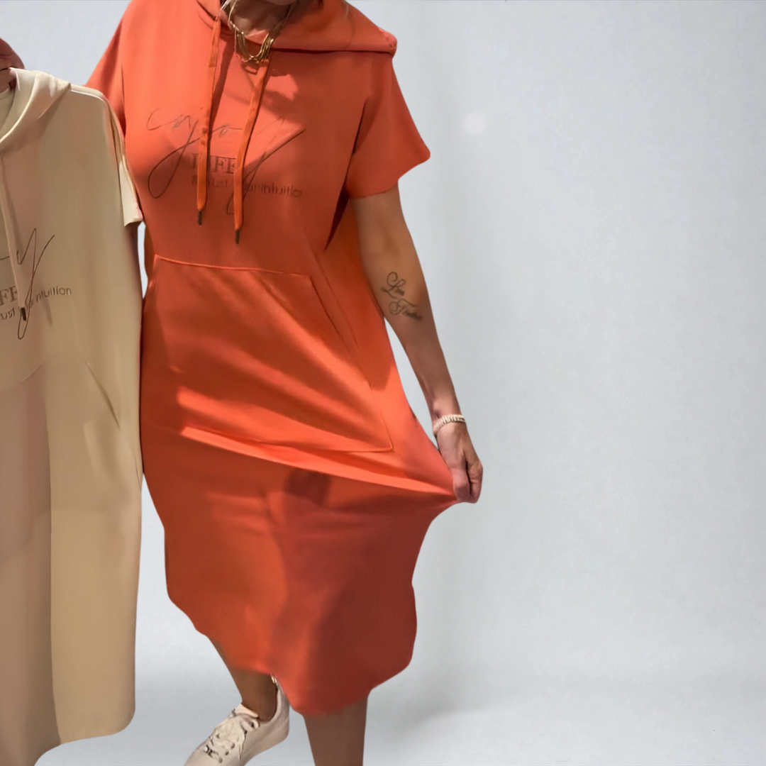Ebba™ | Vestito Casual con Cappuccio – Comfort e Stile Femminile