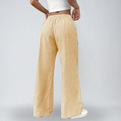 Liana™ | Pantaloni Estivi a Strisce – Eleganza e Comfort Quotidiano