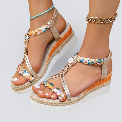 Belrose™ | Sandali con zeppa comoda ed elegante